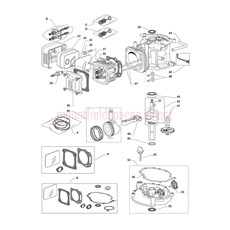 ENGINE-WBE0702 CYLINDER HEAD spare parts