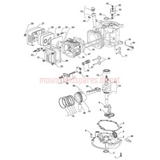 ENGINE-WBE 0701/ES CYLINDER HEAD spare parts