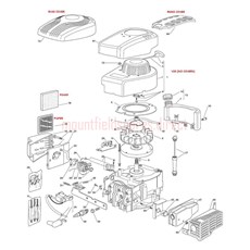 ENGINE-V35-RV40 RECOIL-FUEL TANK spare parts