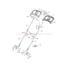 Mower Handle spare parts