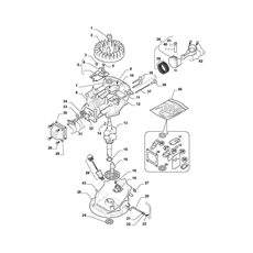 Engine - Piston, Crankshaft spare parts