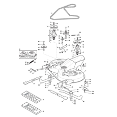 Cutting plate with electromagnetic clutch spare parts