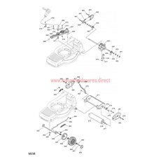 TRANSMISSION WHEEL SUSPENSION spare parts