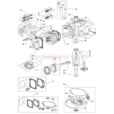 ENGINE-WBE0701ES CYLINDER HEAD spare parts