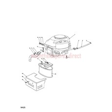 ENGINE (GGP) MUFFLERD spare parts