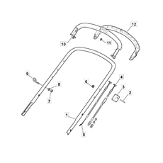 Handle, Upper Part spare parts