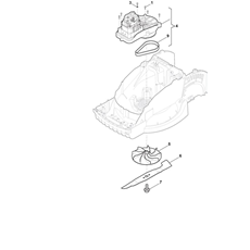 Electric Motor/Blade spare parts