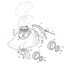 Deck Assy. and Motor spare parts