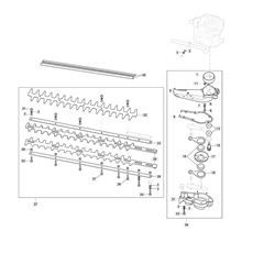 Cutting Unit spare parts