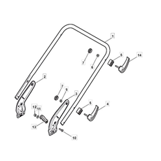 Handle, Lower Part spare parts