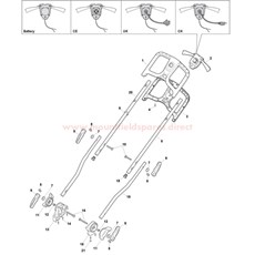 Handle, Upper Part spare parts