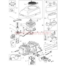 ENGINE-Series 7500 (TRE0701) AIR FILTER spare parts