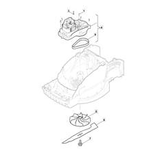 Electric Motor/Blade spare parts