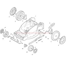 Deck And Height Adjusting spare parts