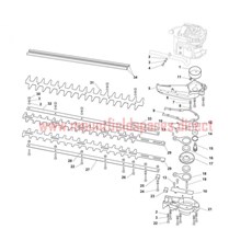 Cutting unit spare parts