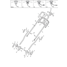 Handle, Upper Part spare parts