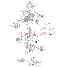 ENGINE-RSC100 FLYWHEEL-BRAKE spare parts