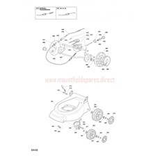 WHEEL SUSPENSION TRANSMISSION spare parts