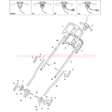 Switch and Handles spare parts