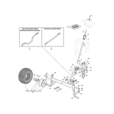 Steering spare parts