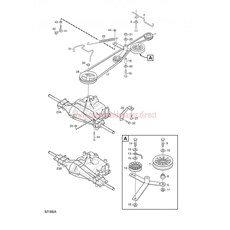 2105M TRANSMISSION spare parts