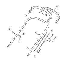 Handle, Upper Part spare parts