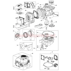 ENGINE-Series 5500 (WBE0704) CYL HEAD-DIPSTICK spare parts