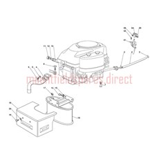 ENGINE (GGP) THROTTLE CABLE spare parts