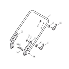 Handle, Lower Part spare parts