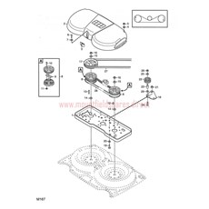 MOWER DECK 92 cm TRANSMISSION spare parts