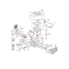 ENGINE-V35 RECOIL-FUEL TANK spare parts