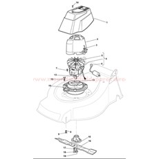 Electric Motor/Blade spare parts