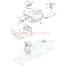 ENGINE (GGP) FUEL TANK spare parts