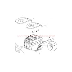 Mower Powerhead Battery spare parts