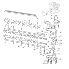 Cutting Unit spare parts