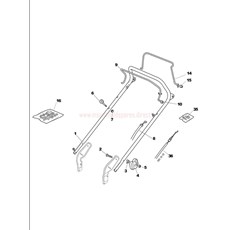 Handle, Upper Part spare parts