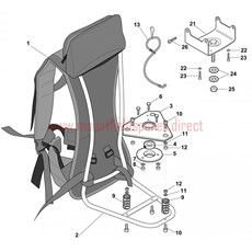 Knap sack spare parts