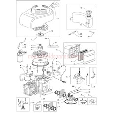 ENGINE-WBE0701ES RECOIL-FUEL TANK spare parts