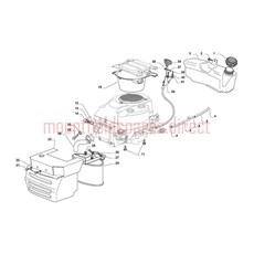 ENGINE (GGP) THROTTLE CABLE spare parts