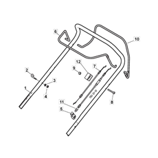 Handle, Upper Part spare parts