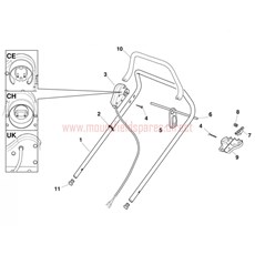 Handle, Upper Part spare parts