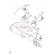 MOWER DECK 92 cm CONTROLS spare parts