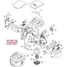 BATTERY HOUSING spare parts