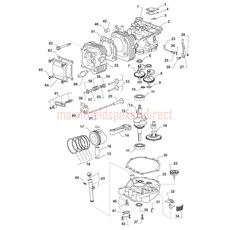 SERIES 7250 (TRE0702) CYL HEAD-DIPSTICK spare parts