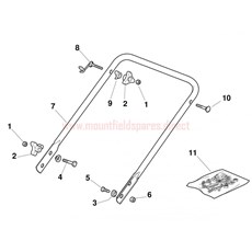 Handle, Lower Part spare parts