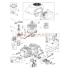 ENGINE-WM12 AIR FILTER spare parts