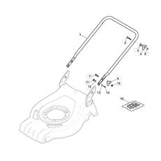 Handle, Lower Part spare parts