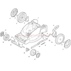 Deck And Height Adjusting spare parts