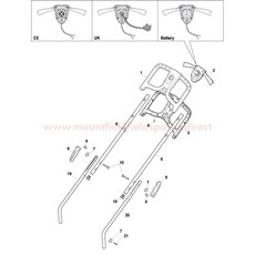 Handles and Switch spare parts