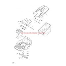 BLADE GRASS COLLECTOR spare parts